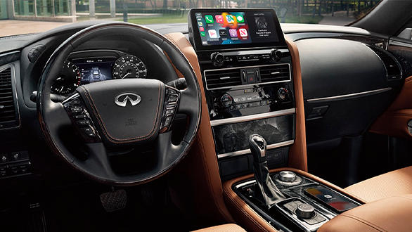 Фото Интерьер infiniti QX80